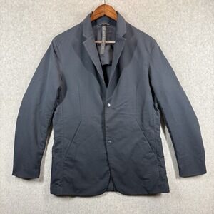 Lululemon New Venture Blazer Mens Small Navy Blue Classic Preppy Career Office